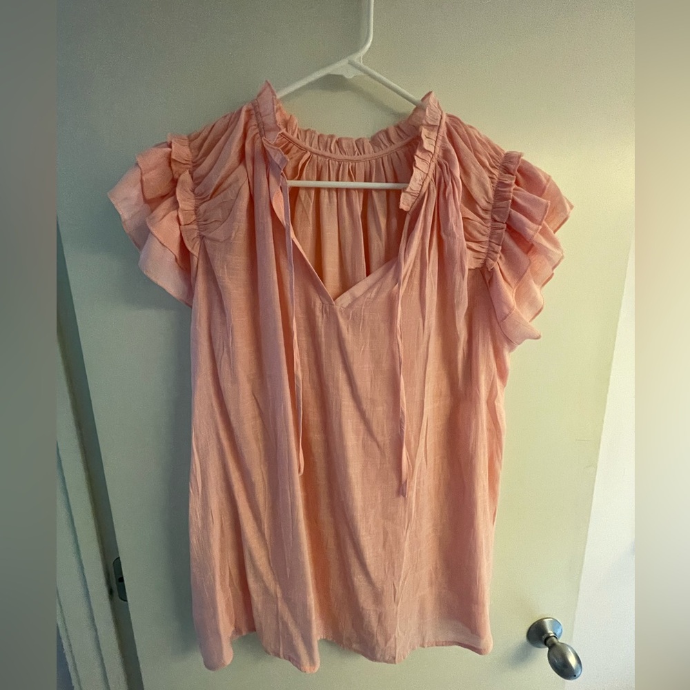 Pink blouse